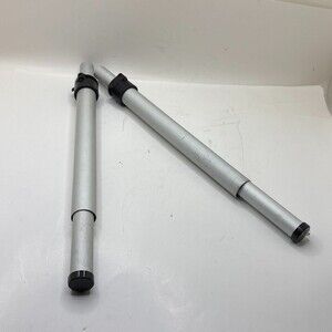 Silver Rock Band Drum Stand Legs Pair Adjustable Telescopic Xbox 360 PS3 PS2